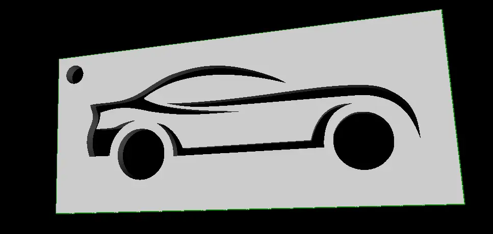 Auto car keychain