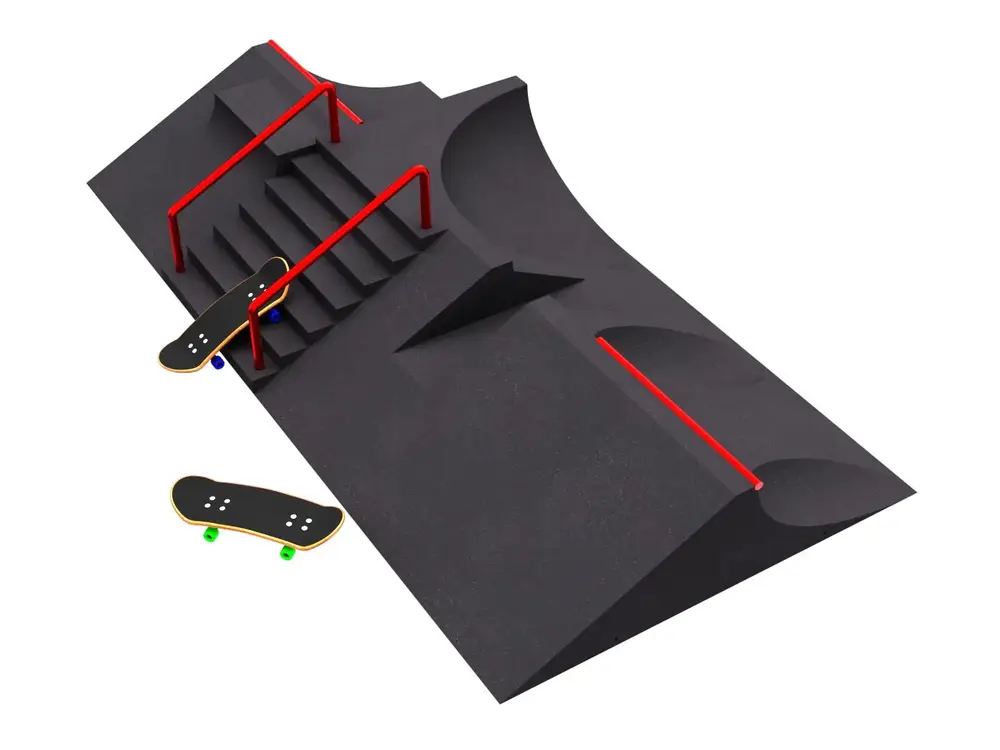 Fingerboard Ramps Set - Connect & Customize Park