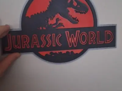 jurassik world wall art