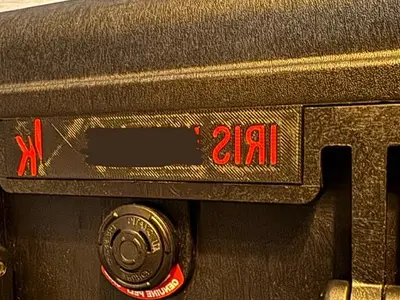 Placa de identificación personalizada para Peli 1510, 1560, 1610, 1620, etc.
