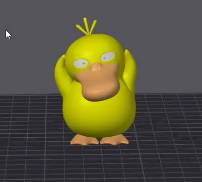 Psyduck best model 3 colors