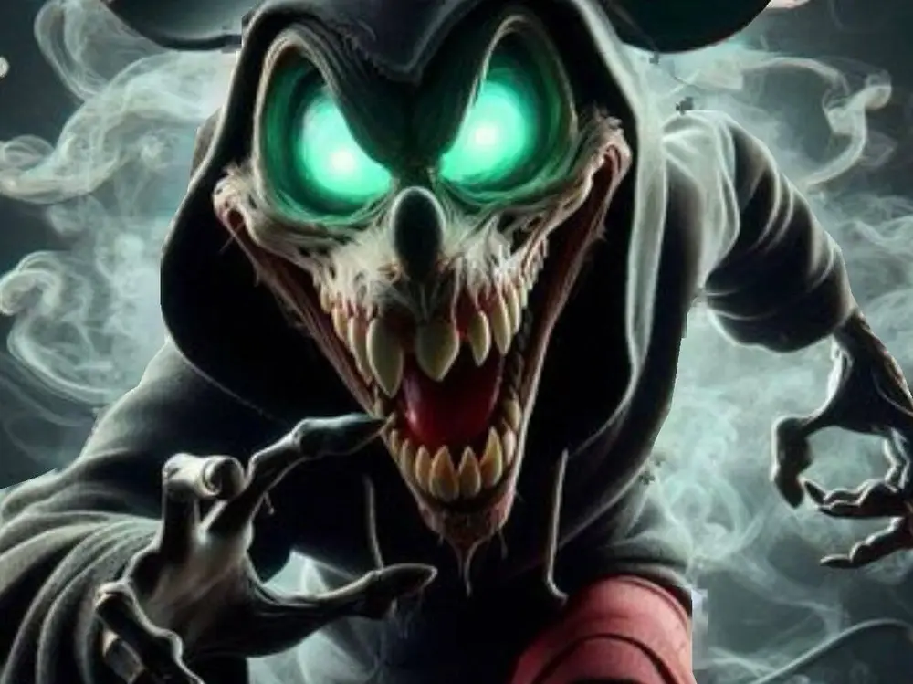 Hueforge Mickey endemoniado
