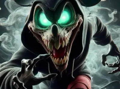 Hueforge Mickey endemoniado