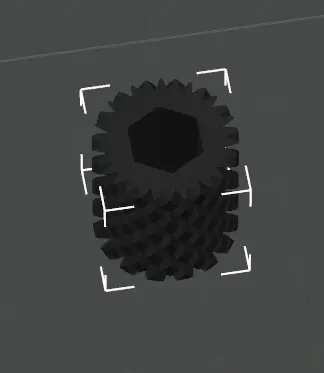 Knurled handle for M4 nut
