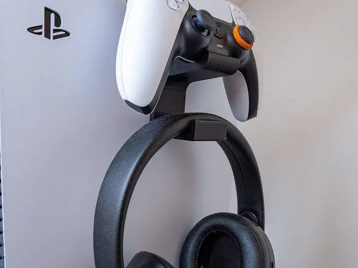 PS5 Controller and Headset Holder - Clip on