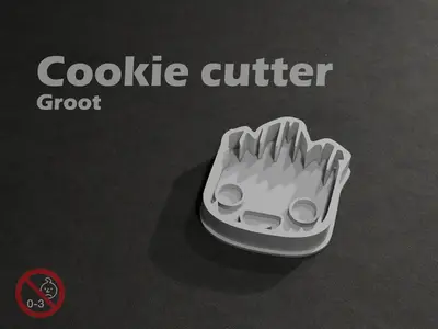 Groot - Cookie cutter