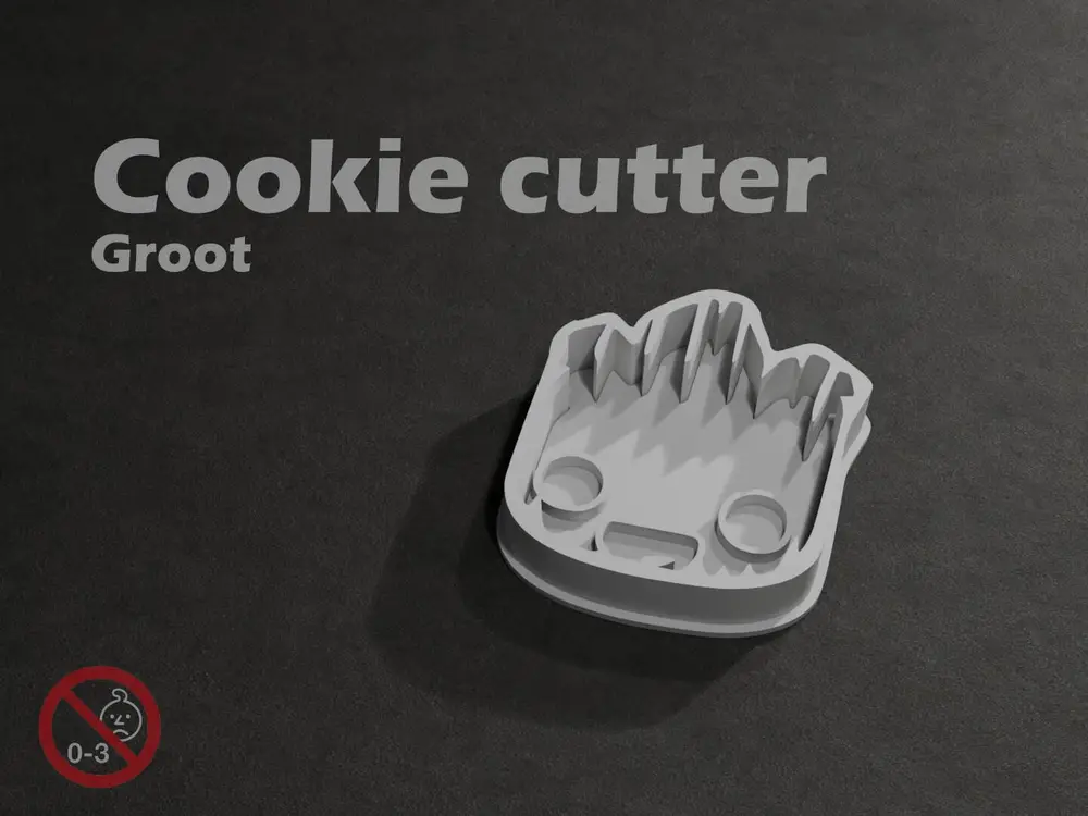 Groot - Cookie cutter