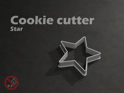 Star - Cookie cutter