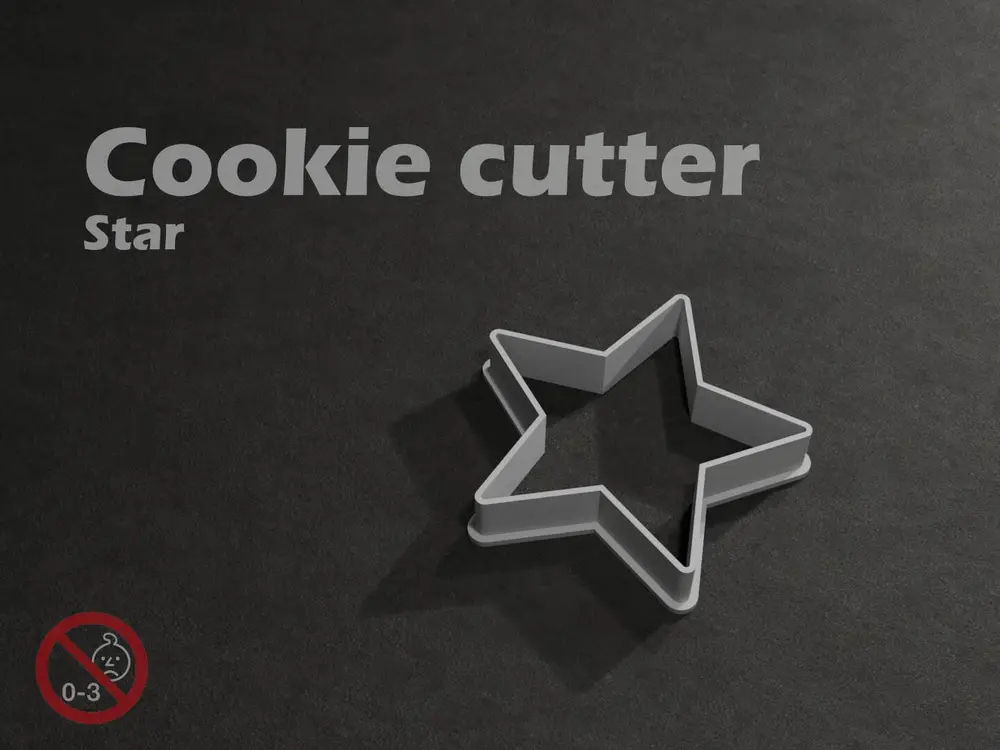 Star - Cookie cutter