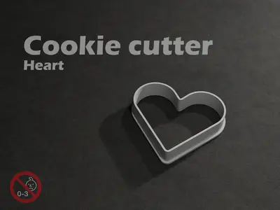 Heart - Cookie cutter