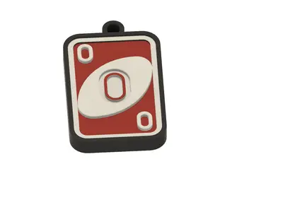 portachiave key ring UNO