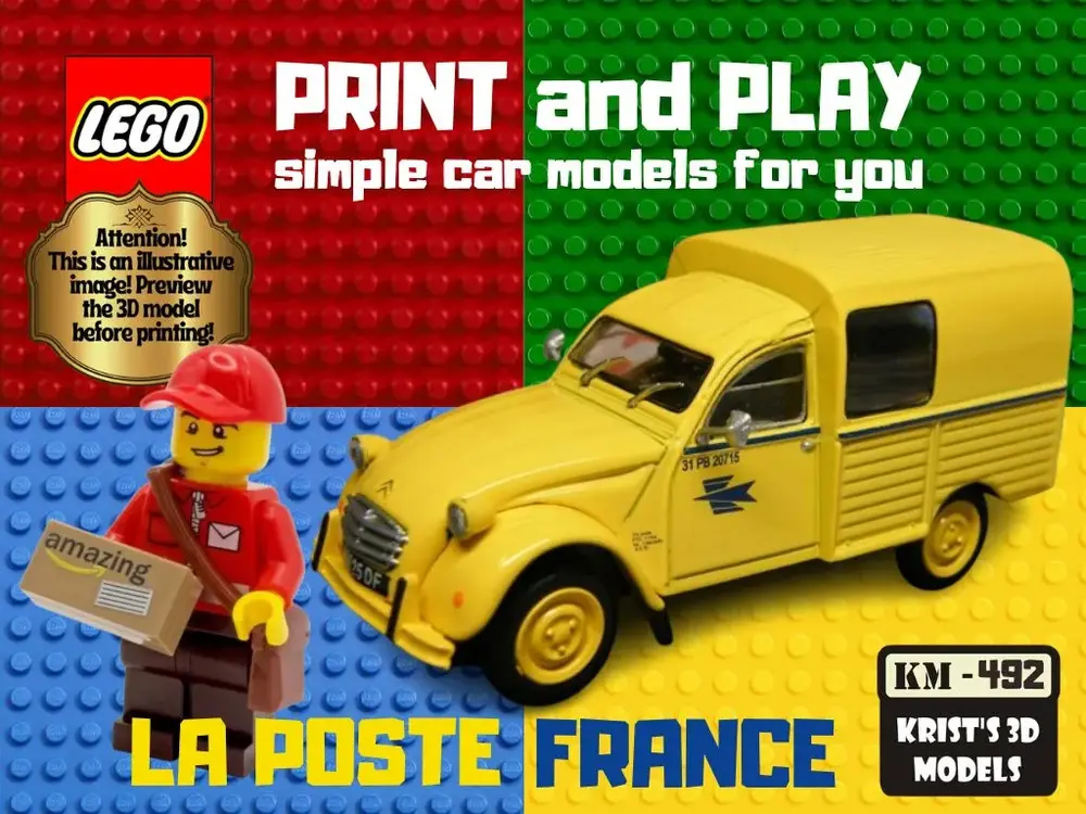 LEGO La Poste Citroen C2