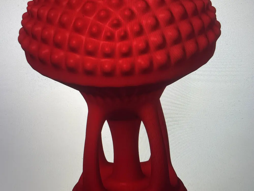 Mushroom sculpture