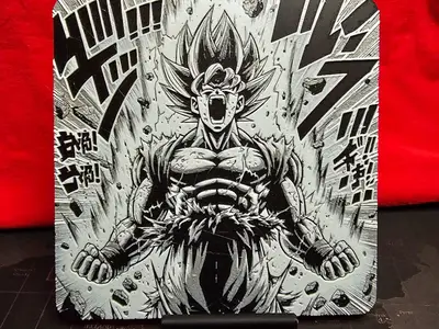 Goku Burst - HueForge