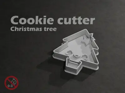 Sweet Christmastree - Cookie cutter