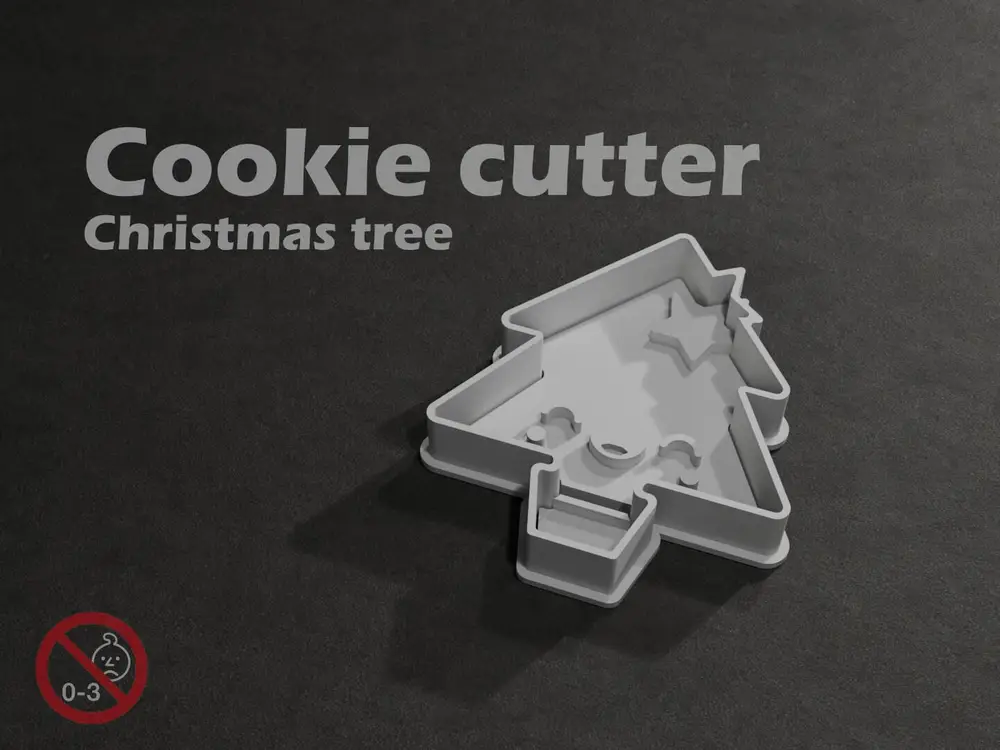Sweet Christmastree - Cookie cutter