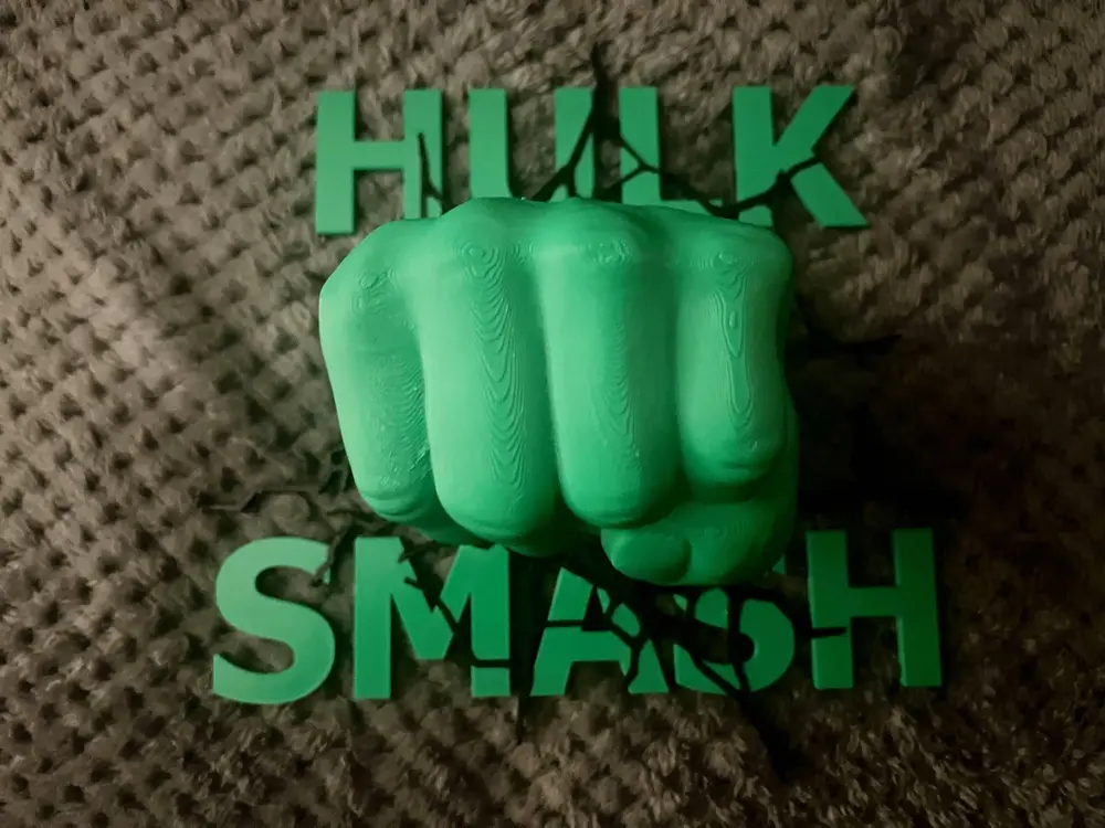 HULK SMASH WALL ART