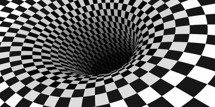 Optical Illusion (black hole)