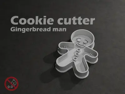 Gingerbread man - Cookie cutter