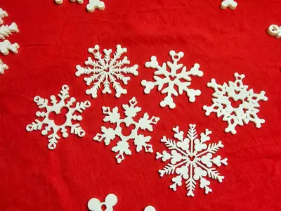 Mickey Snowflake Set - Christmas Decoration