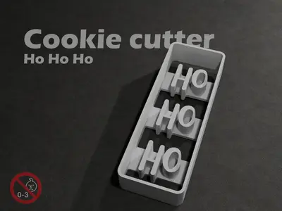 HoHoHo - Cookie cutter