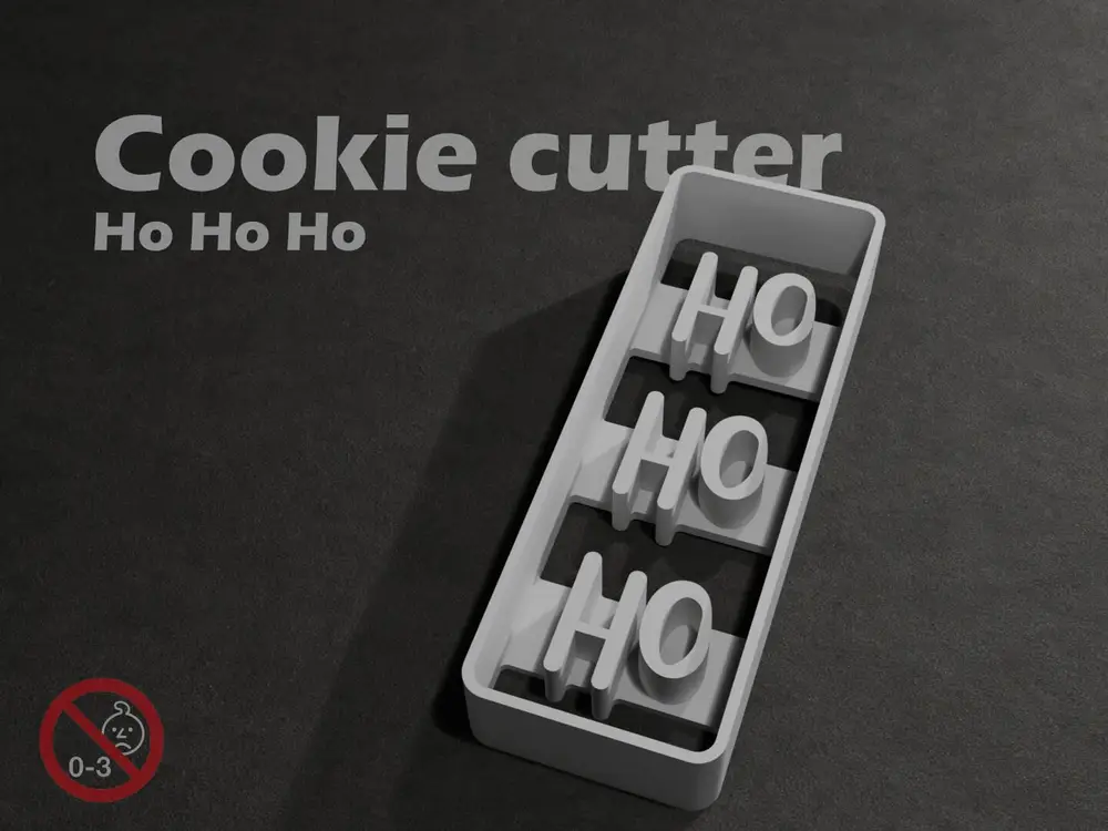 HoHoHo - Cookie cutter