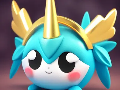 Renna unicorno
