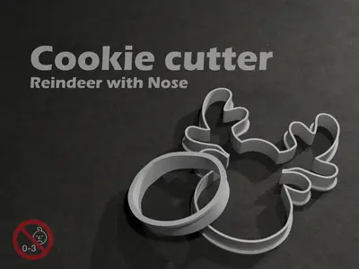 Reindeer - Cookie cutter