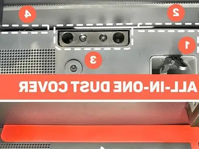 All-in-one dust cover for 3D printer