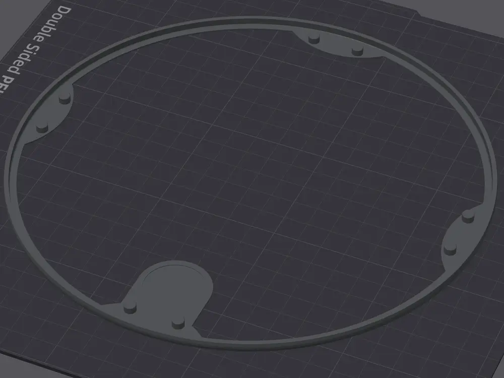 Remix of Anycubic Pantone Cardboard Spool Adapter Now with RFID Placement