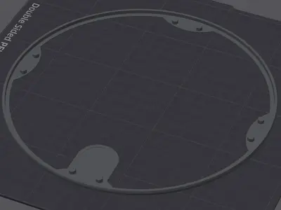 Remix of Anycubic Pantone Cardboard Spool Adapter Now with RFID Placement