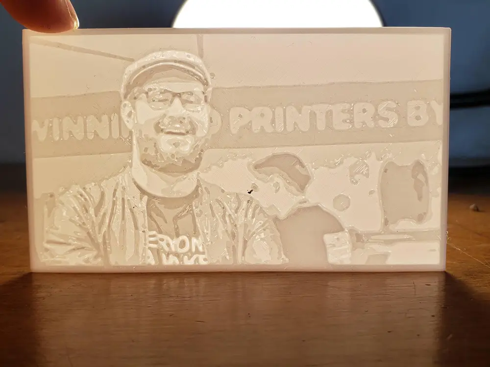 Josif Prusa lithophane