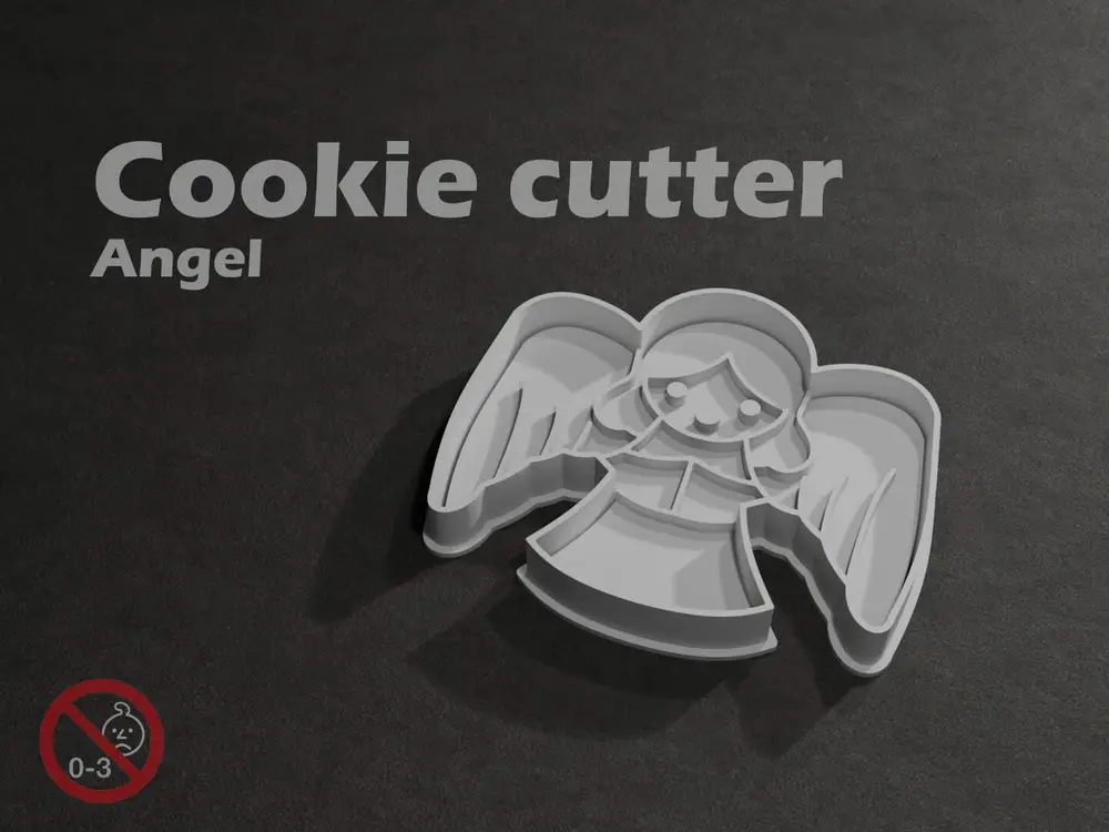 Angel - Cookie cutter