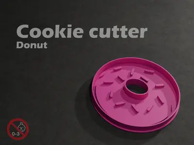 Donut - Cookie cutter