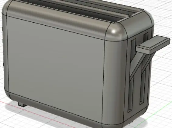 miniatuer toaster