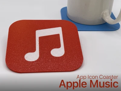 Apple Music - App Icon Coaster