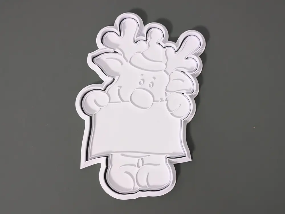 Christmas Reindeer Cookie Cutter