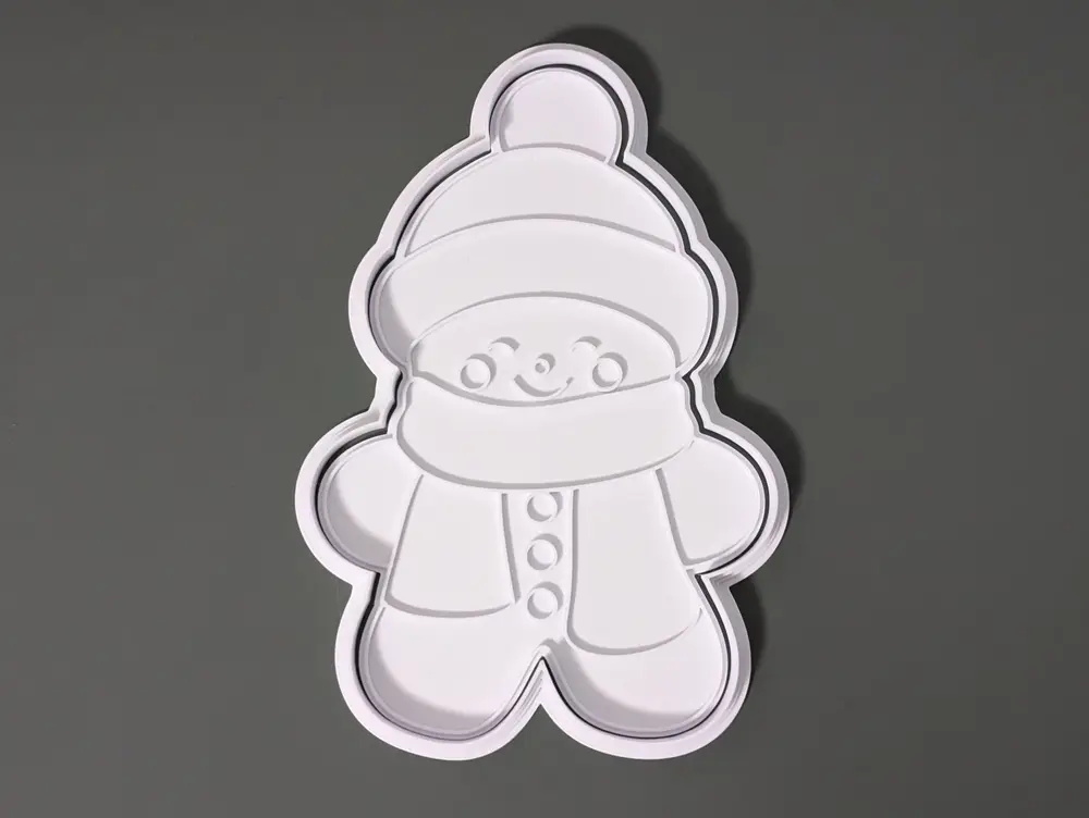 Christmas Cookie Cutter Gingerbread