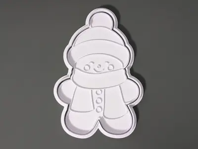 Christmas Cookie Cutter Gingerbread