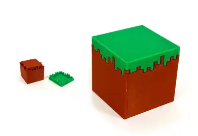 Minecraft cube