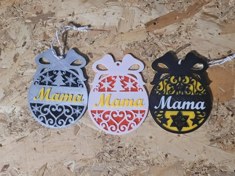 Customisable Christmas Ornaments