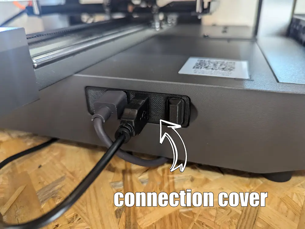 Kobra 3 Connection Cover