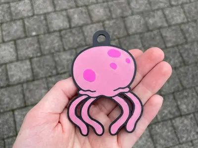 Spongebob Squarepants Jellyfish Keychain