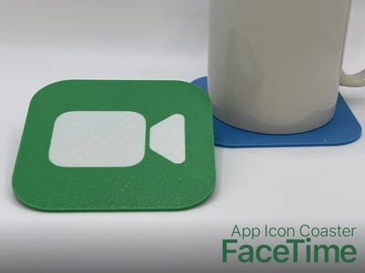 FaceTime - App Icon Coaster