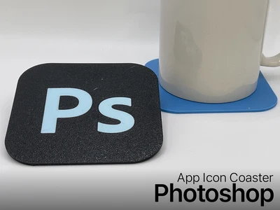 Photoshop - App Icon Coaster (Adobe)