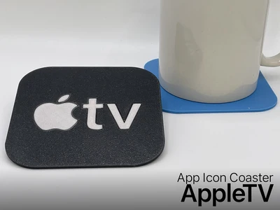 AppleTV - App Icon Coaster