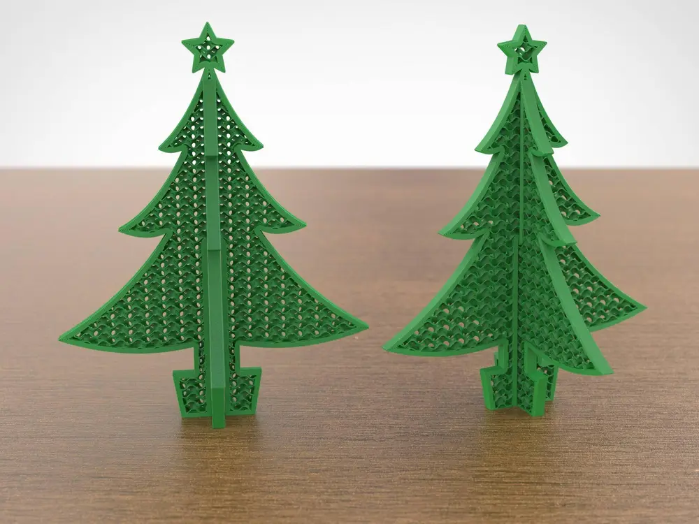 Infill Christmas Tree - Two pieces design