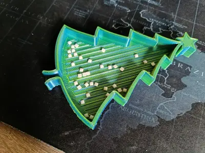 Diamond Beading Tray - christmas tree