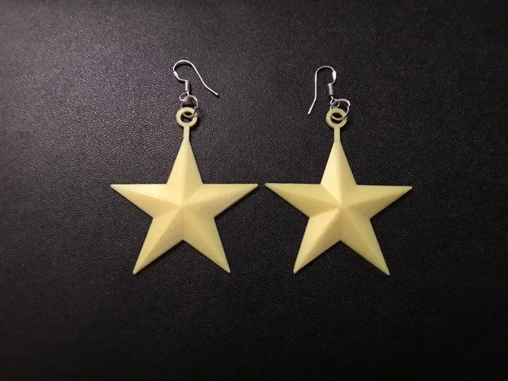 Christmas Star Earrings