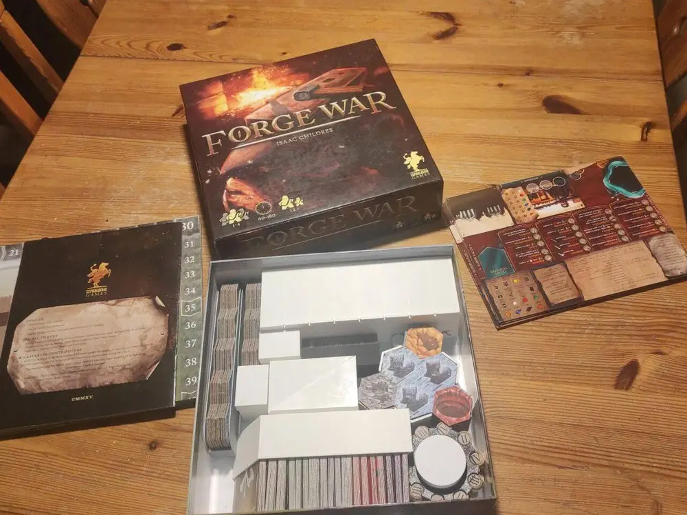 Forge war organizer insert